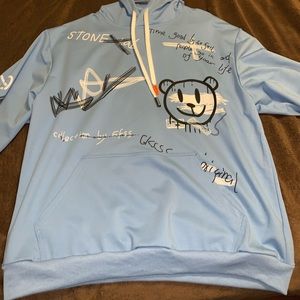 Mens Long Sleeve Hoodie L